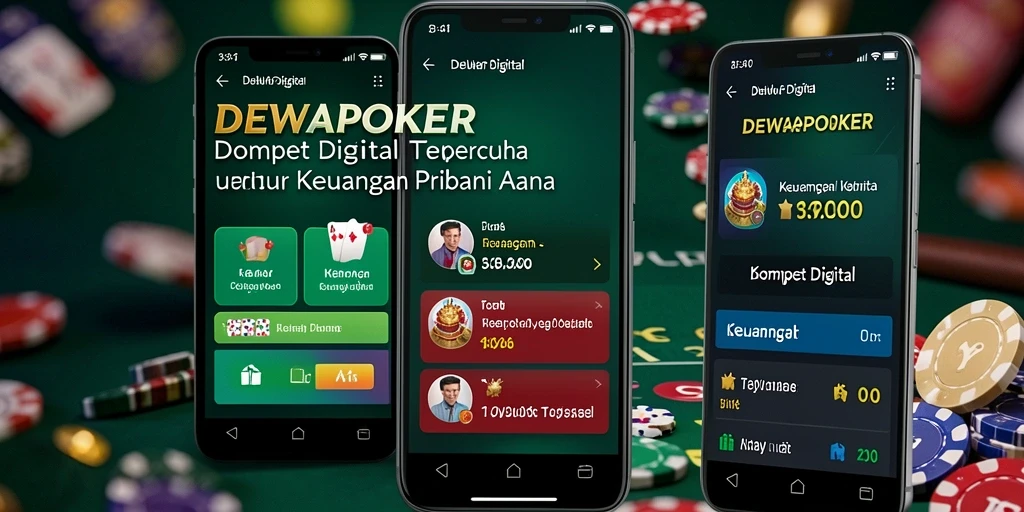 Antarmuka DEWAPOKER yang sederhana dan efisien untuk transaksi.